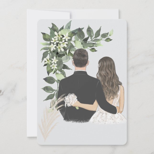 Wedding  inbjudningar (Framsida)