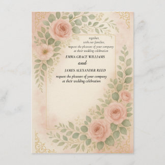 Wedding invitatiion tilläggskort