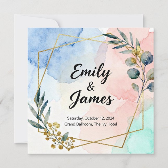 wedding Invitation (Framsida)