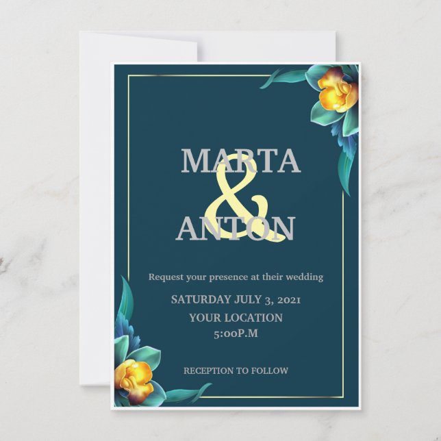 wedding Invitation (Framsida)