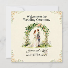 Wedding Invitation Inbjudningar