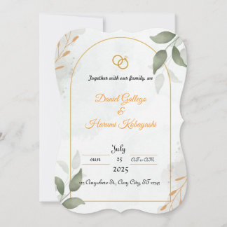 wedding invitation inbjudningar