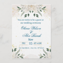 Wedding invitation  inbjudningar