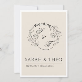 Wedding invitation  inbjudningar