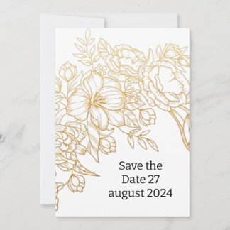 Wedding Invitation Inbjudningar