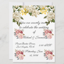 Wedding Invitation Kort