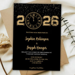 Wedding Invitation new year celebrations  Inbjudningar