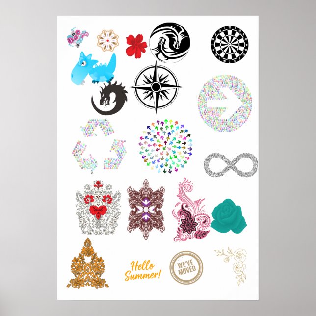 Wedding Invitation Poster | Elegant Classic Script (Framsidan)