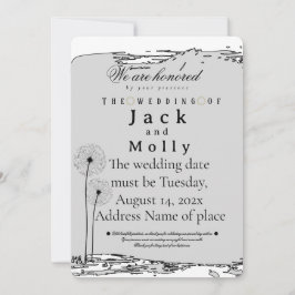 Wedding invitation Simplicity that speaks of luxry Inbjudningar