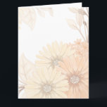 Wedding Invitation with Pastel Floral Design Tack Kort<br><div class="desc">A refined wedding invitation card featuring soft pastel flowers in peach and yellow tones,  accented with delicate golden flourishes. Perfect for celebrating your special day,  this design combines timeless elegance with a romantic touch,  leaving guests with a lasting impression.</div>