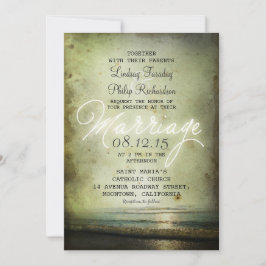 WEDDING-INVITATIONER FÖR gammal vintage Inbjudningar