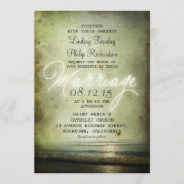 WEDDING-INVITATIONER FÖR gammal vintage Inbjudningar