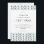 WEDDING INVITATIONS :: CHevron1 5x7 3 Inbjudningar<br><div class="desc">Originaldesignen upphovsrätt till enbart söt PAPERIE - - - - - - - - - - - - - - - - - - - - - - - - - - - - - - - - - - - - - - - - - - - - -...</div>