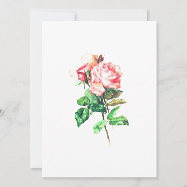 WEDDING INVITATIONS Flata kort&DESIGN STIL (Framsida)