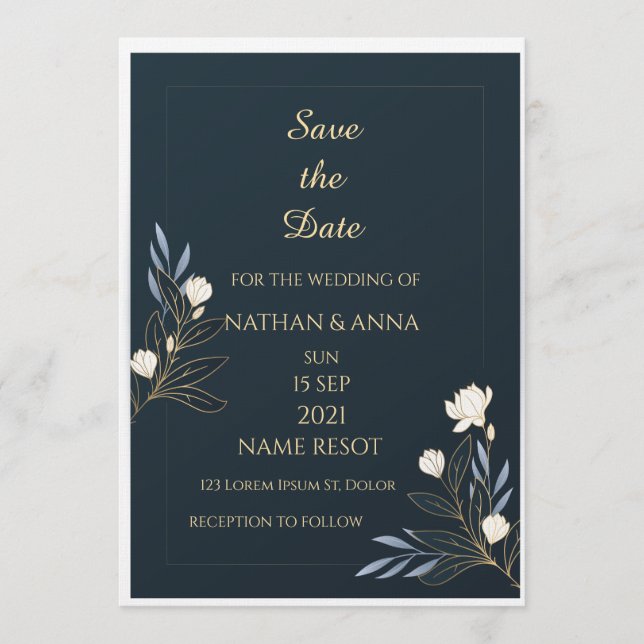 Wedding Invitations Inbjudningar (Framsida)