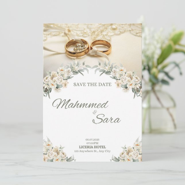 Wedding Invtation (Stående Fram)