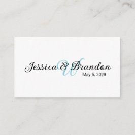 Wedding Label 016 Tilläggskort