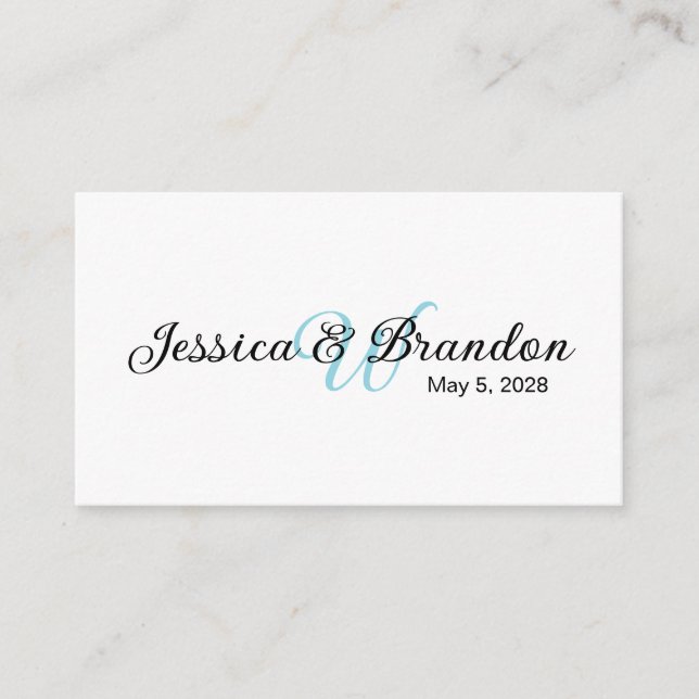 Wedding Label 016 Tilläggskort (Framsida)