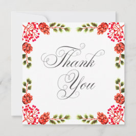 Wedding or Shower Thank you cards Inbjudningar