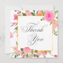 Wedding or Shower Thank you cards Inbjudningar