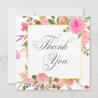 Wedding or Shower Thank you cards Inbjudningar