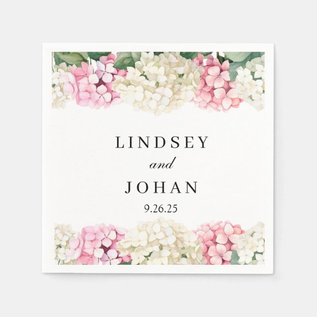 Wedding Paper Napkins Pappersservett (Framsidan)