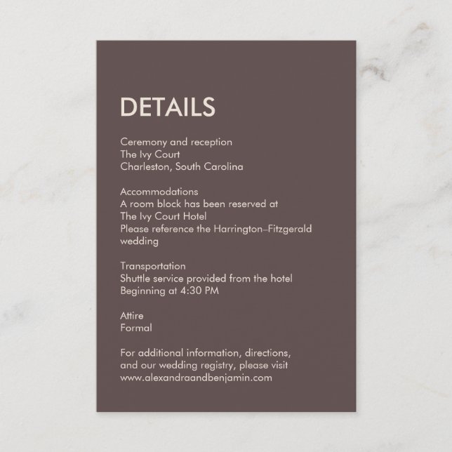 Wedding Peacock Botanical | Couture Enclosure Art Tilläggskort (Framsida)