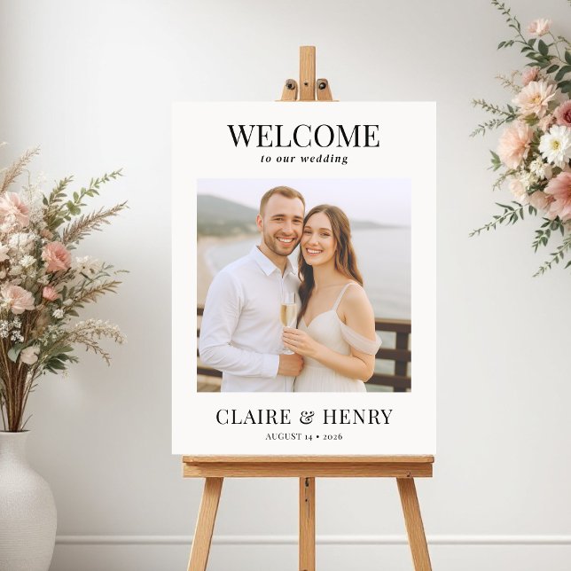 Wedding Photo Welcome Sign Poster (Skapare uppladdad)