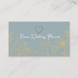 Wedding Planner Business Card Visitkort