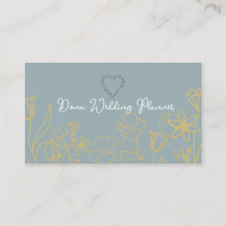 Wedding Planner Business Card Visitkort