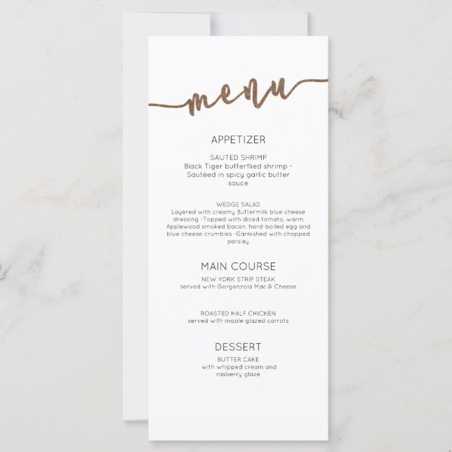 WEDDING RECEPTION|MENU| DINNER PARTY (Framsida)