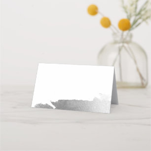 WEDDING RECEPTION snyggt glam luxe giled silver Placeringskort