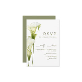Wedding RSVP Cards OSA Kort