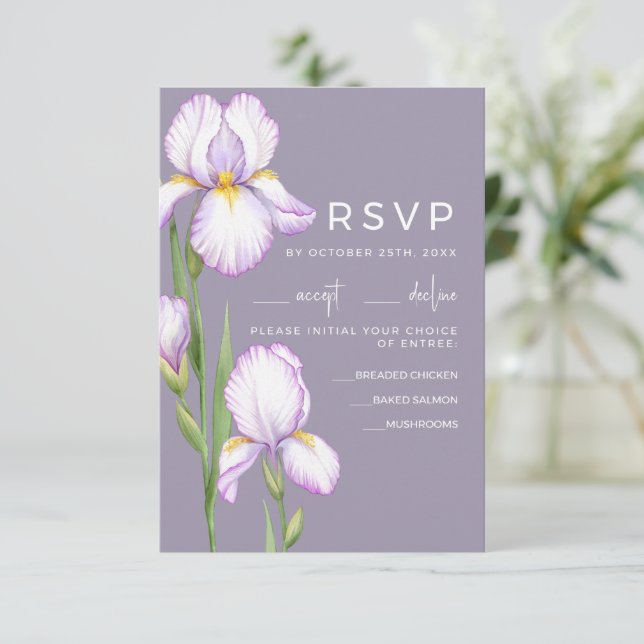 Wedding RSVP Cards OSA Kort (Stående Fram)