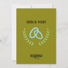 Wedding Tag announcement Inbjudningar