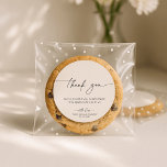 Wedding Thank you sticker Runt Klistermärke<br><div class="desc">Wedding Thank you sticke</div>