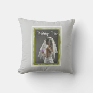 Wedding vows pillow kudde
