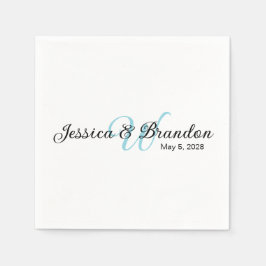 Wedding Water Bottle Label 016 Pappersservett