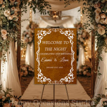 Wedding Welcome Sign
