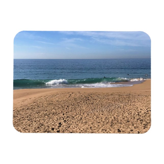Wedge, Newport Beach, Kalifornien Magnet (Horisontell)