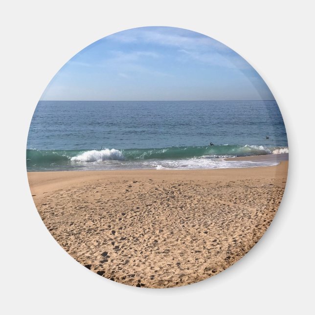 Wedge, Newport Beach, Kalifornien Magnet (Framsidan)