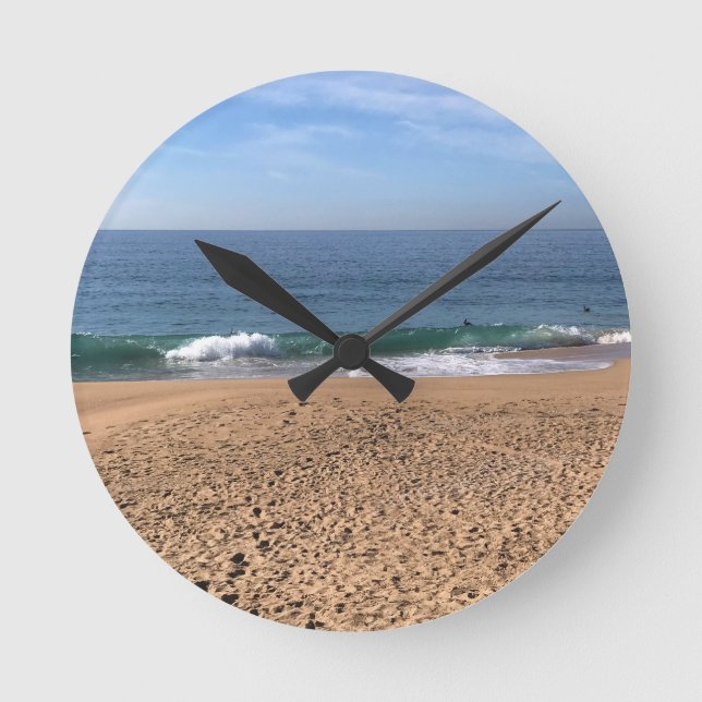 Wedge, Newport Beach, Kalifornien Rund Klocka (Framsida)