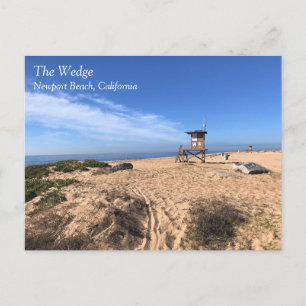 Wedge, Newport Beach, Kalifornien Vykort