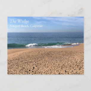 Wedge, Newport Beach, Kalifornien Vykort