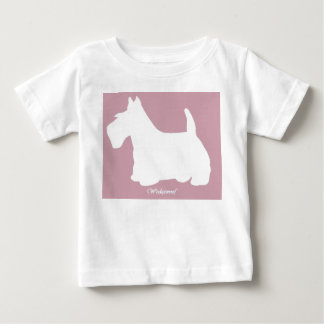 Wedgewoof Scottish Terrier Rosa T Shirt
