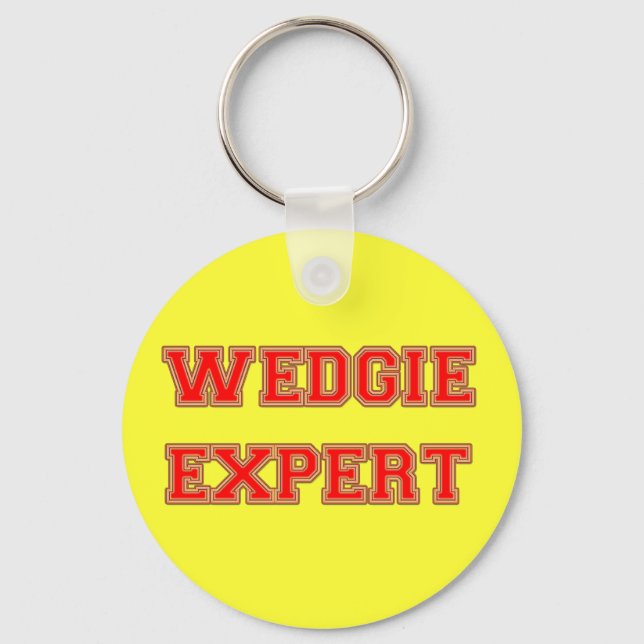 Wedgie Expert Nyckelring (Framsida)