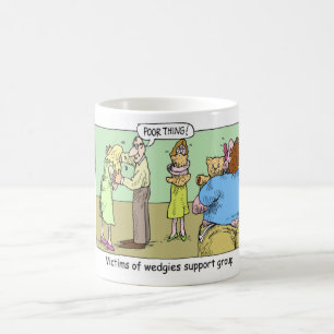 Wedgie-stödgrupp Roliga Muggar T-shirts & presente