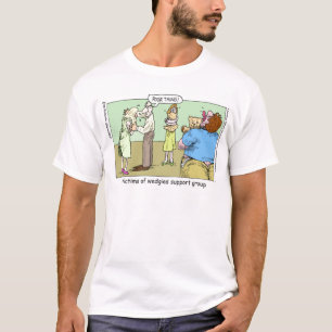 Wedgie-stödgrupp Roliga Muggar T-shirts & presente