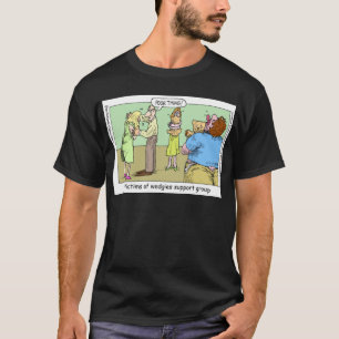 Wedgie-stödgrupp Roliga Muggar T-shirts & presente