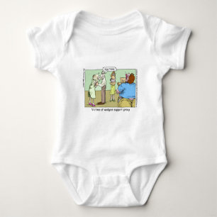 Wedgie-stödgrupp Roliga Muggar T-shirts & presente